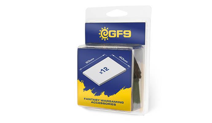 GF9 MDF Bases 40mm x 60mm (12)