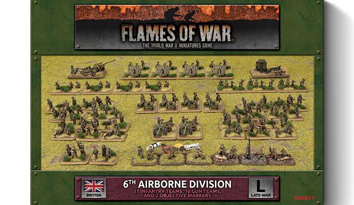 EBFD 6TH AIRBORNE DIVISION Army Box