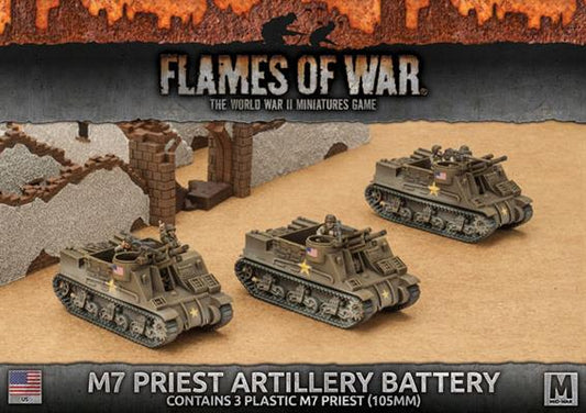 M7 Priest Armored Artillery Battery (Plastic)