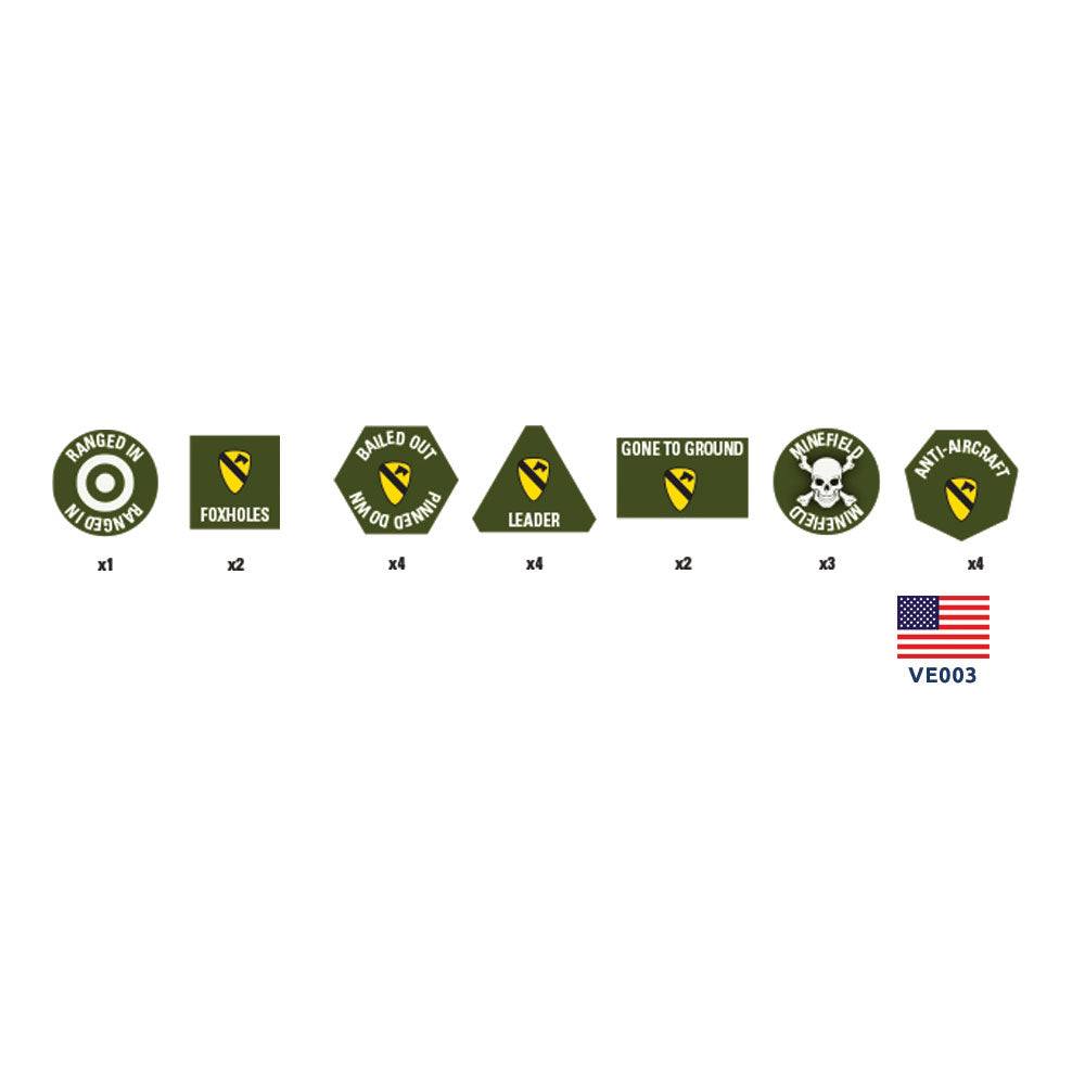 1st Cavalry Division (Airmobile) Token Set