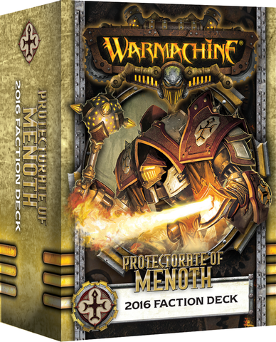WARMACHINE Protectorate of Menoth 2016 faction deck