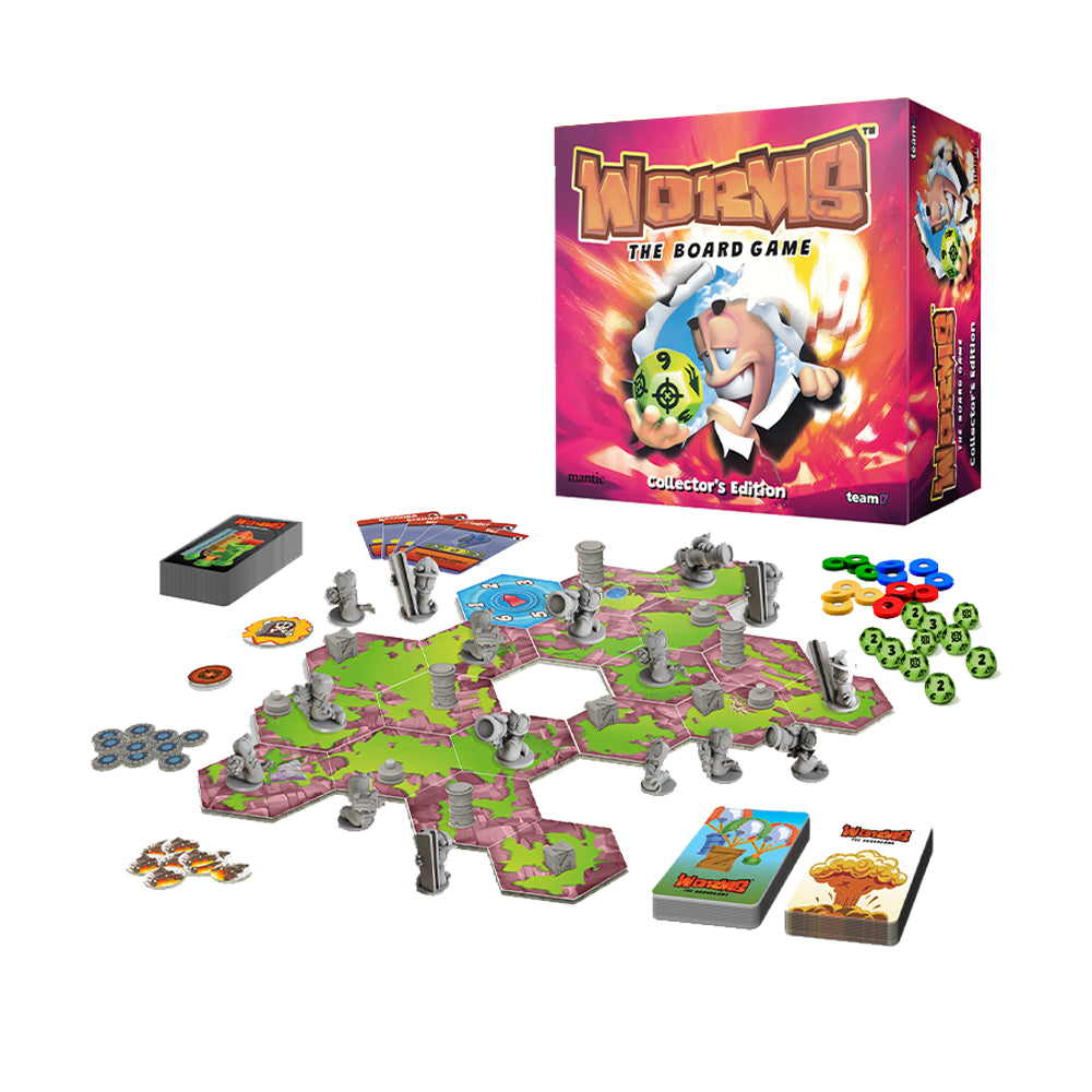 Preorder - WORMS: THE BOARD GAME - COLLECTORS EDITION