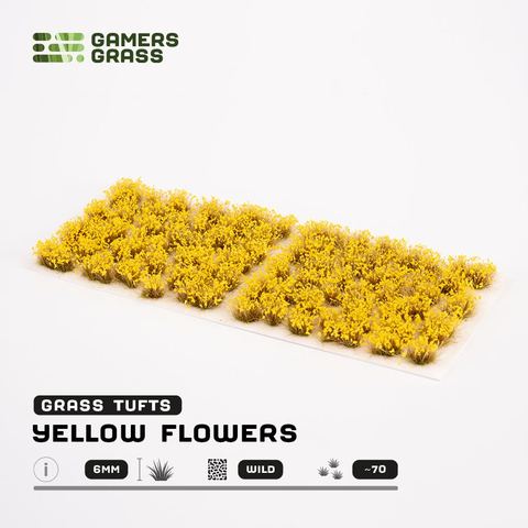 Yellow Flowers Tufts