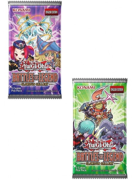 Preorder - TCG Yu-Gi-Oh! Battles of Legend Glorious GalleryTuck DE