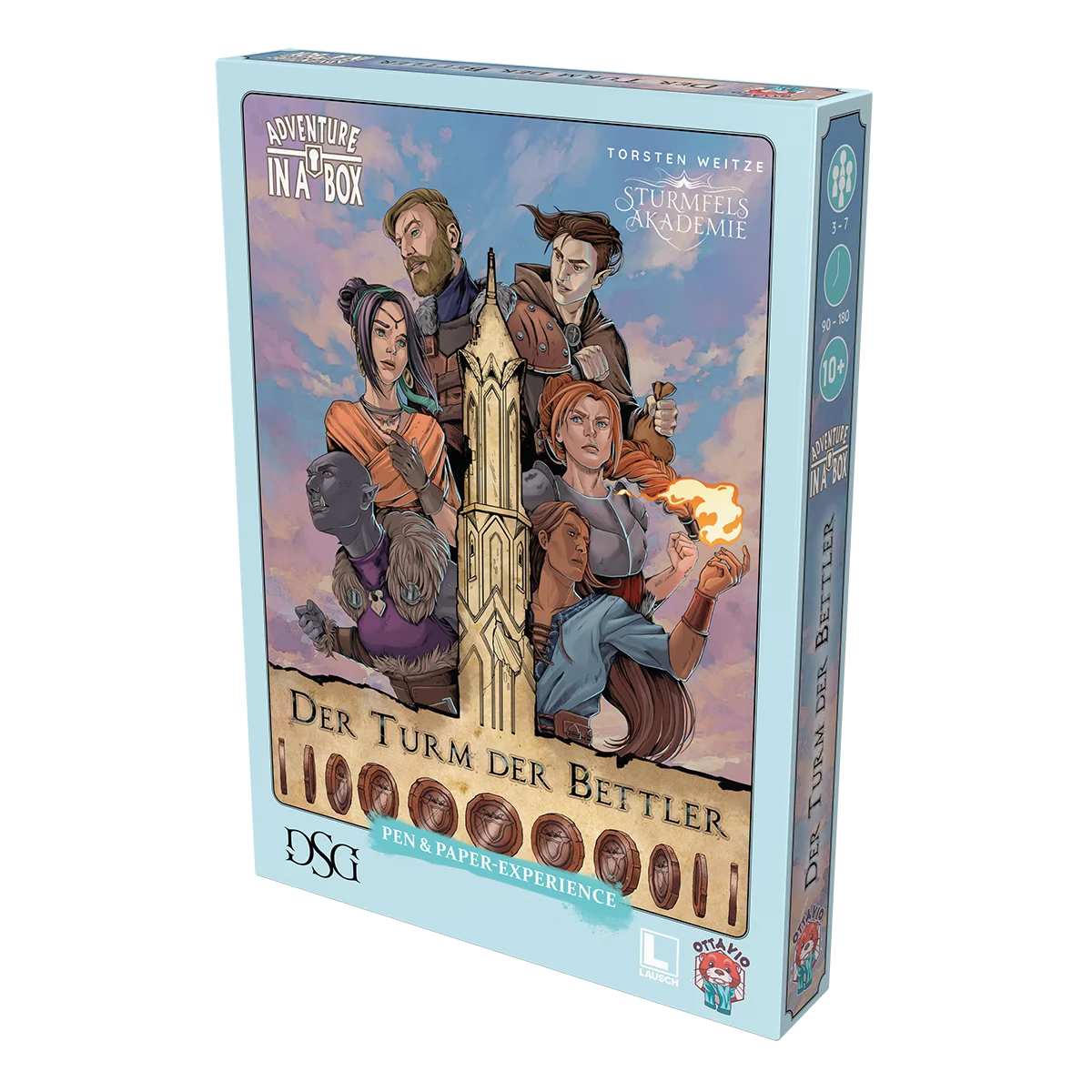 Preorder - Adventure in a Box: Sturmfels Akademie – Der Turm der Bettler