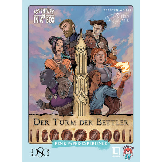 Preorder - Adventure in a Box: Sturmfels Akademie – Der Turm der Bettler