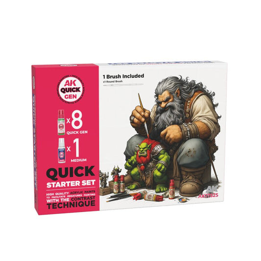 Preorder -   QUICK STARTER (QUICK GEN SET) (1 BRUSH)