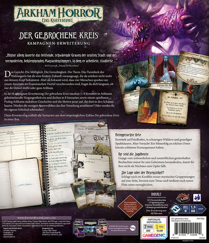 Arkham Horror: Das Kartenspiel - Der gebrochene Kreis (Kampagnen-Erweiterung)