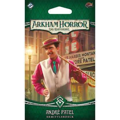 Preorder - Arkham Horror: Das Kartenspiel – André Patel (Ermittlerdeck)