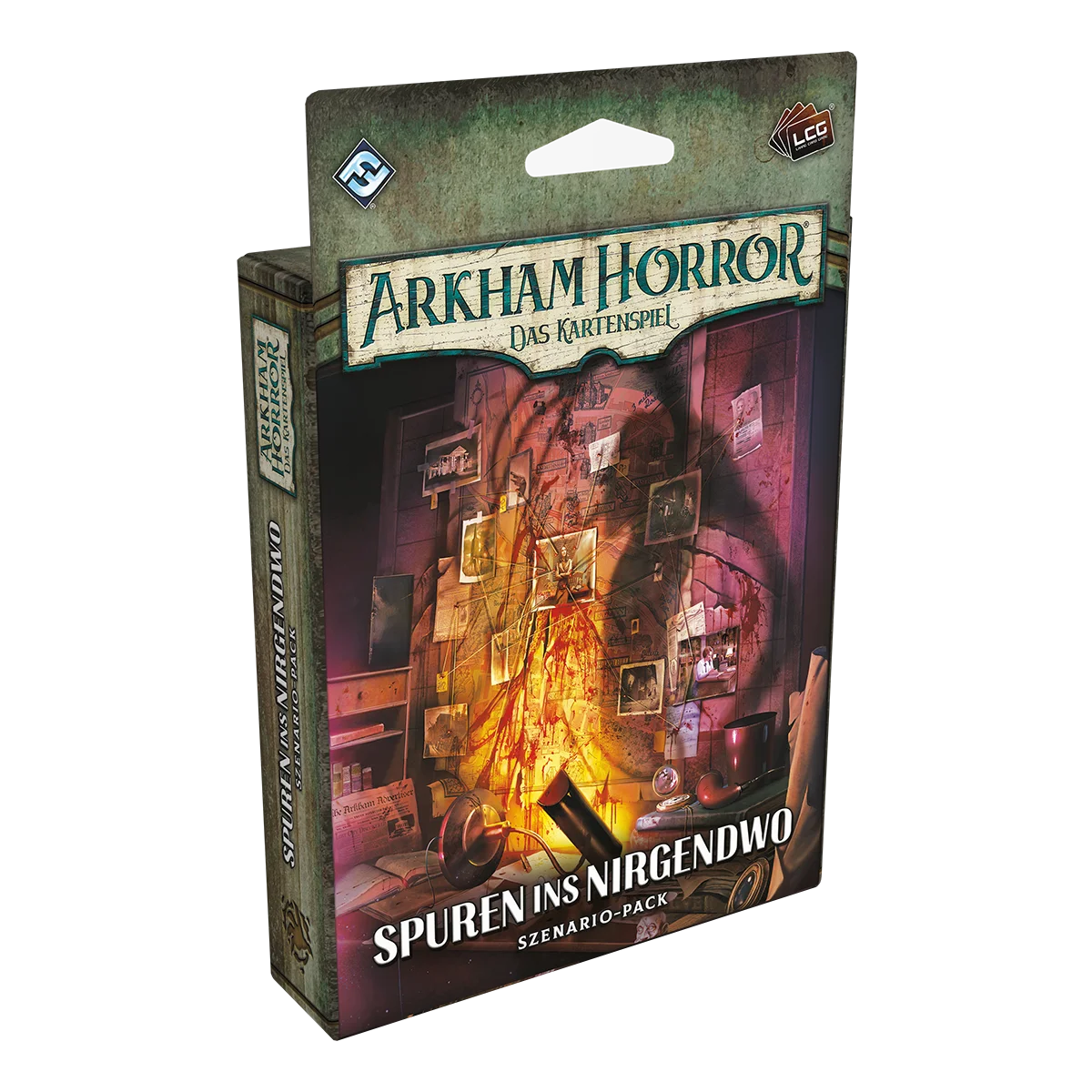Preorder - Arkham Horror: Das Kartenspiel – Spuren ins Nirgendwo (Szenario-Pack) -Verpackung leicht beschädigt