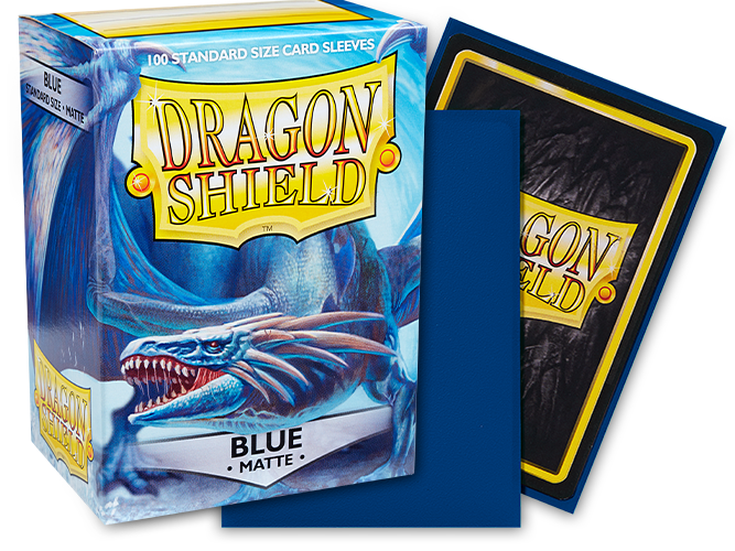 DS - Standard Sleeves: Blue [Matte] (100 Sleeves)