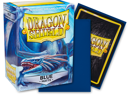 DS - Standard Sleeves: Blue [Matte] (100 Sleeves)