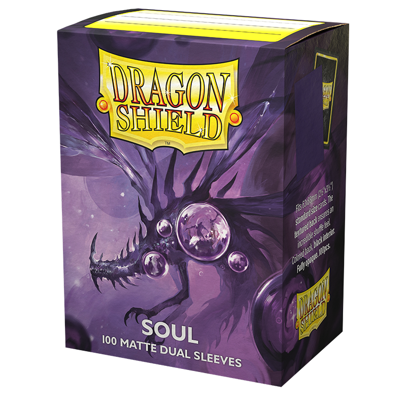 DS - Standard Dual Sleeves: Soul [Matte] (100 Sleeves)