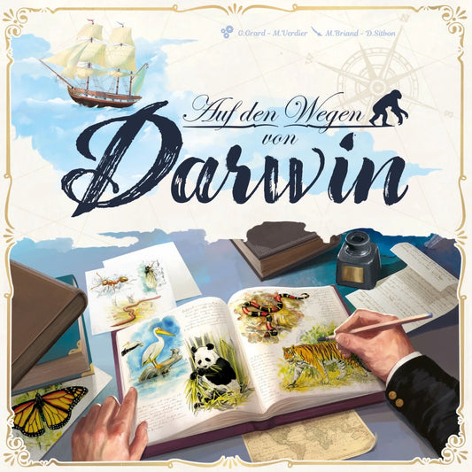 EBFD  Auf den Wegen von Darwin - Nominiert für die Wahl zum Spiel des Jahres 2024