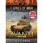 Avanti Unit Cards