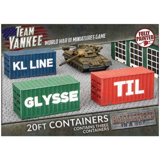 Modern: 20ft Shipping Containers (x3)