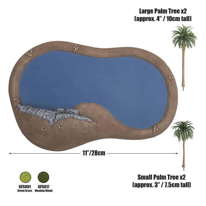 Features: Jungle Pond (x1)