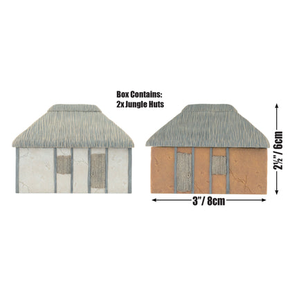 Features: Jungle Huts (x2)