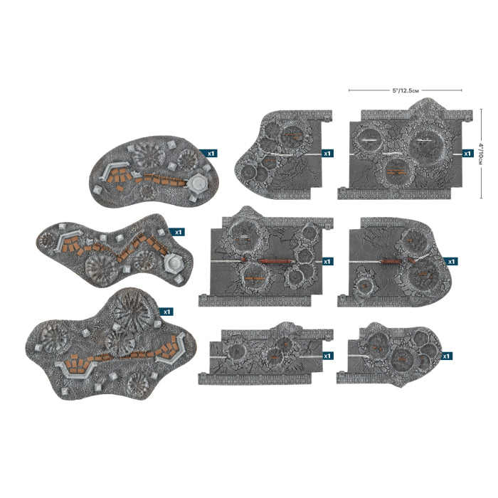 Mundus Imperialis - Highways, Roads and Craters (Damaged x9)