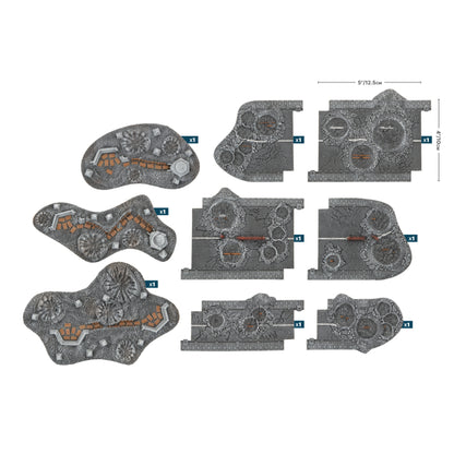 Mundus Imperialis - Highways, Roads and Craters (Damaged x9)