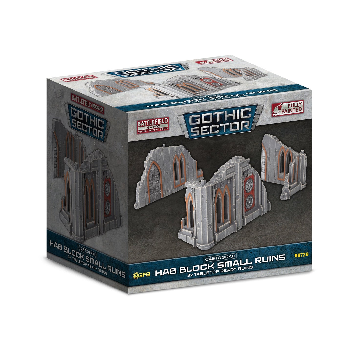 Preorder - Gothic Sector: Castograd Hab Block Small Ruins