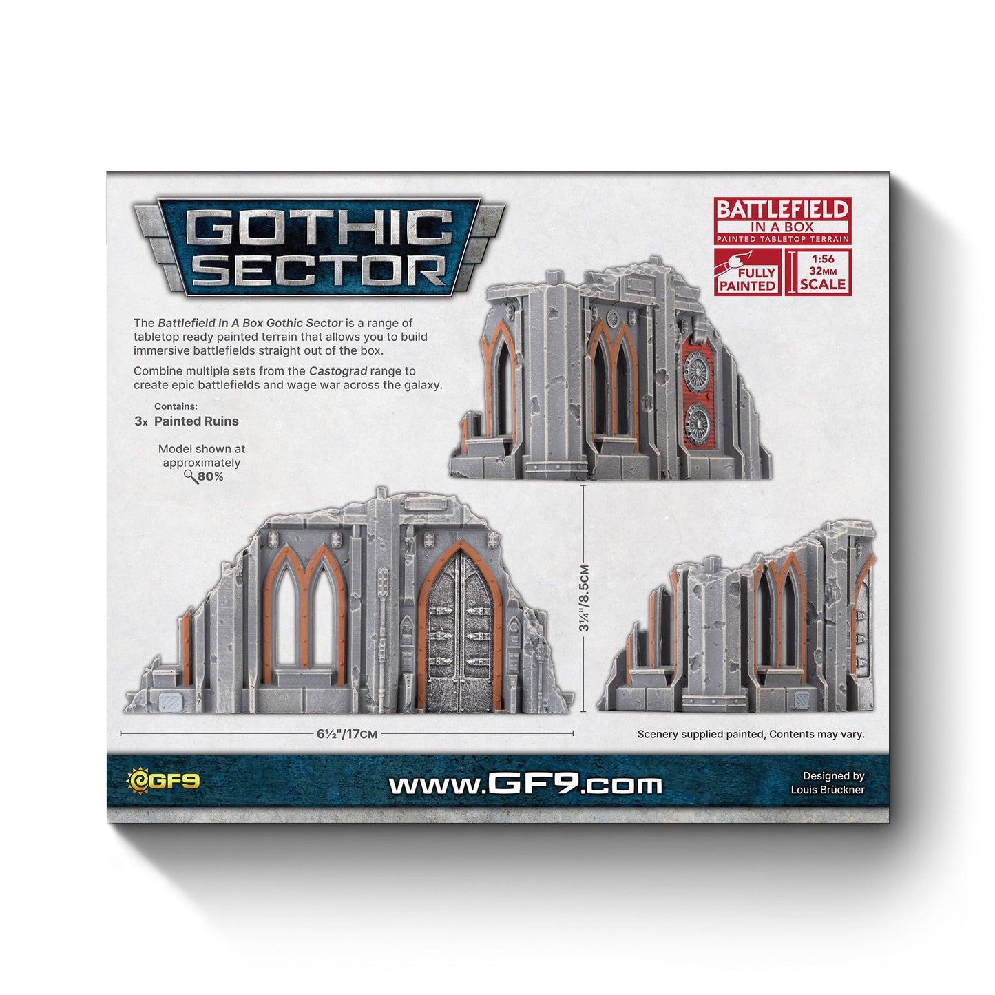 Preorder - Gothic Sector: Castograd Hab Block Small Ruins