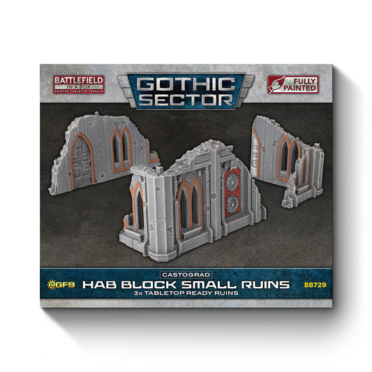 Preorder - Gothic Sector: Castograd Hab Block Small Ruins