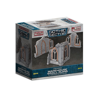 Preorder - Gothic Sector: Castograd Warehouse Small Ruins