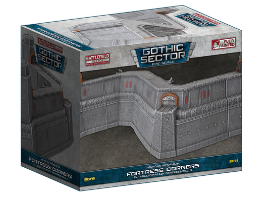 Preorder - Mundus Imperialis Fortress: Corner (x2)