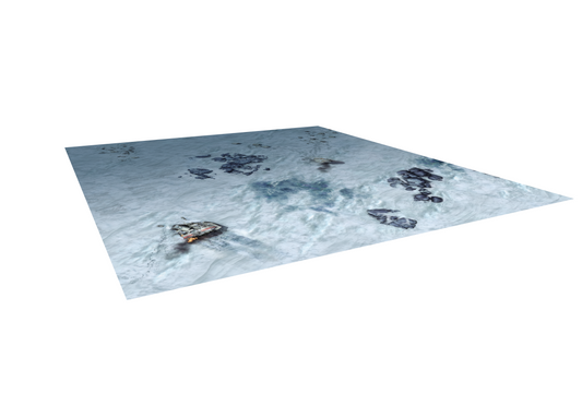 Preorder - Galactic Warzones: Rebel Outpost Gaming Mat (6' x 3' Vinyl)