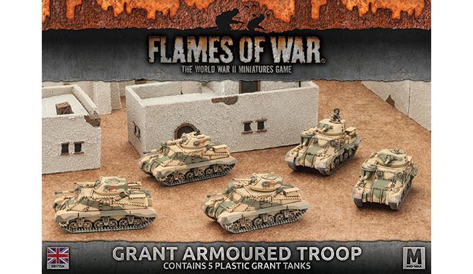 Grant Armoured Troop (Plastic)