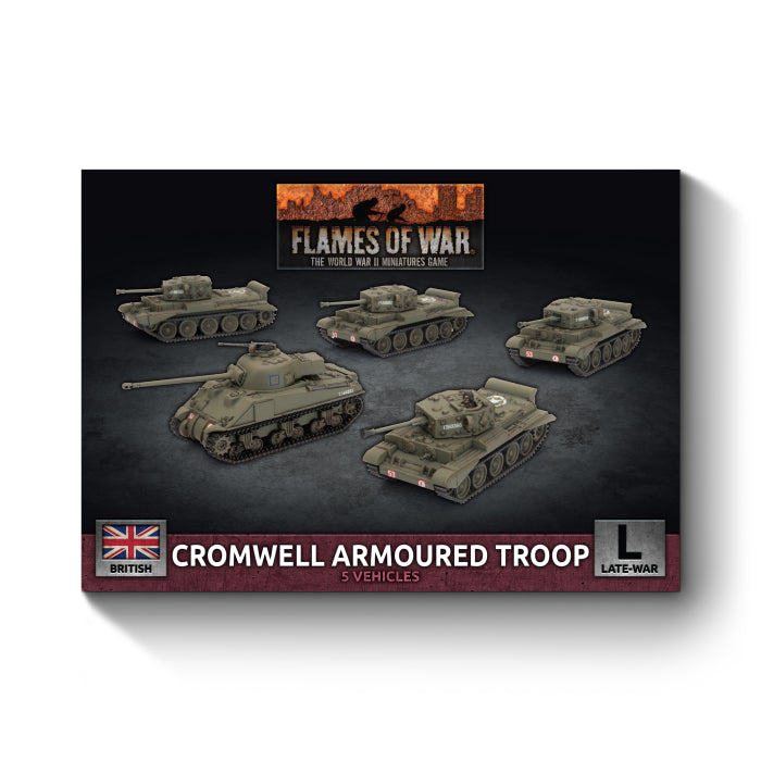Cromwell Armoured Troop (Plastic)