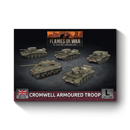 Cromwell Armoured Troop (Plastic)