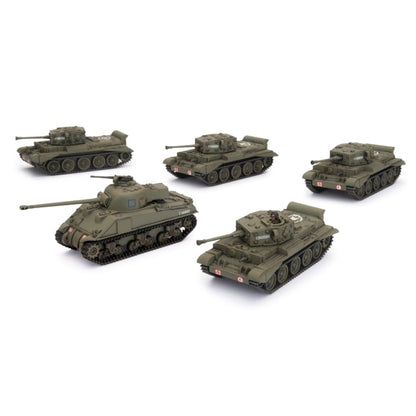 Cromwell Armoured Troop (Plastic)