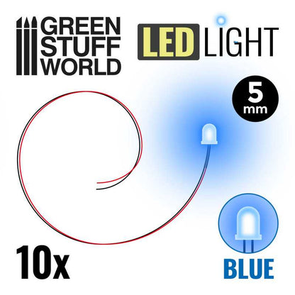 BLAUE LED-Leuchten - 5mm