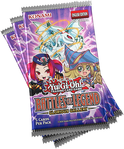 Preorder - YGO TCG - Battles of Legend: Glorious Gallery Booster Display (24 Boosters) - EN