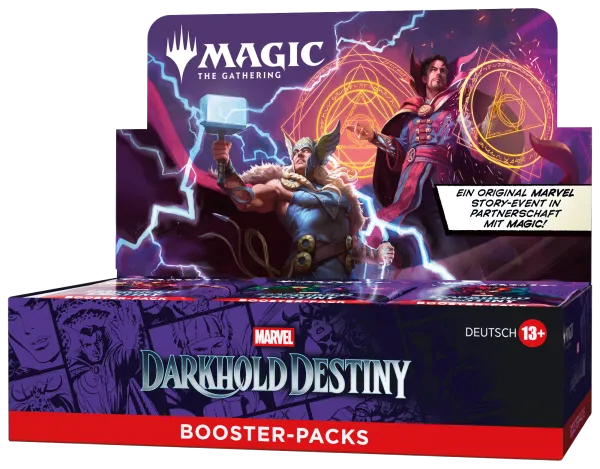 Preorder - Marvel: Darkhold Destiny Booster Display (30 Boosters) - DE TCG