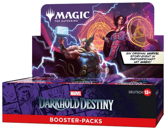 Preorder - Marvel: Darkhold Destiny Booster Display (30 Boosters) - DE TCG