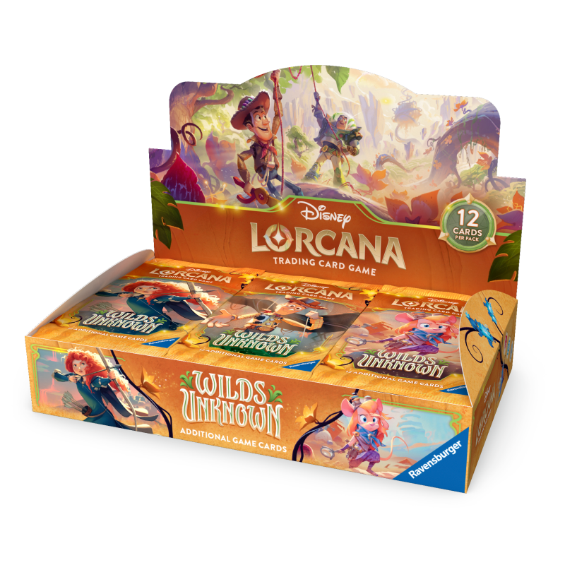 Preorder - Disney Lorcana - Wilds Unknown: Booster Display (24 boosters) - EN