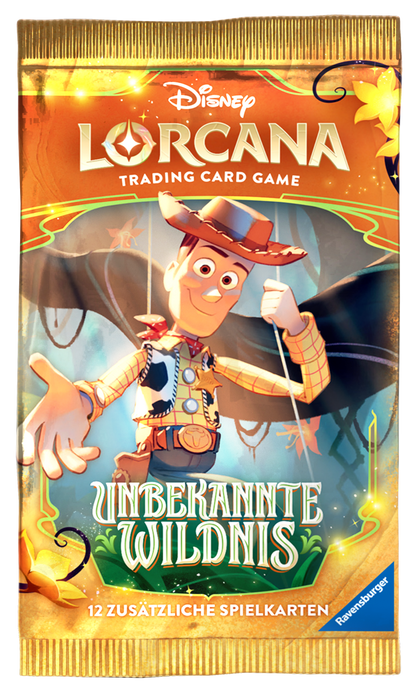 Preorder - Disney Lorcana TCG - Unbekannte Wildnis: Booster Display (24 boosters) - DE