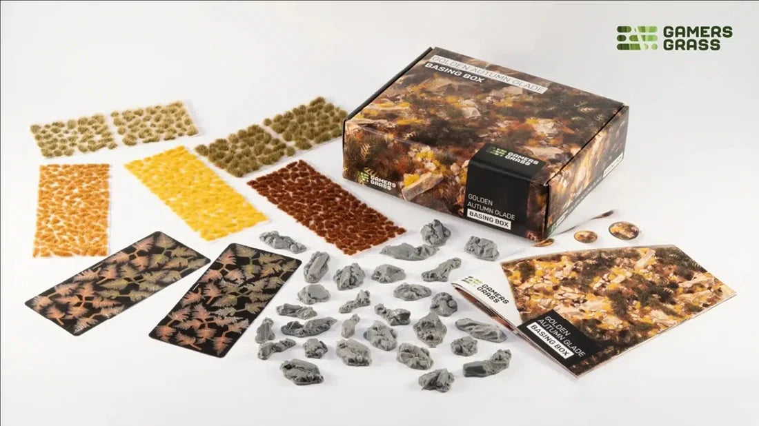 Boxed Sets - Golden Autumn Glade Basing Box