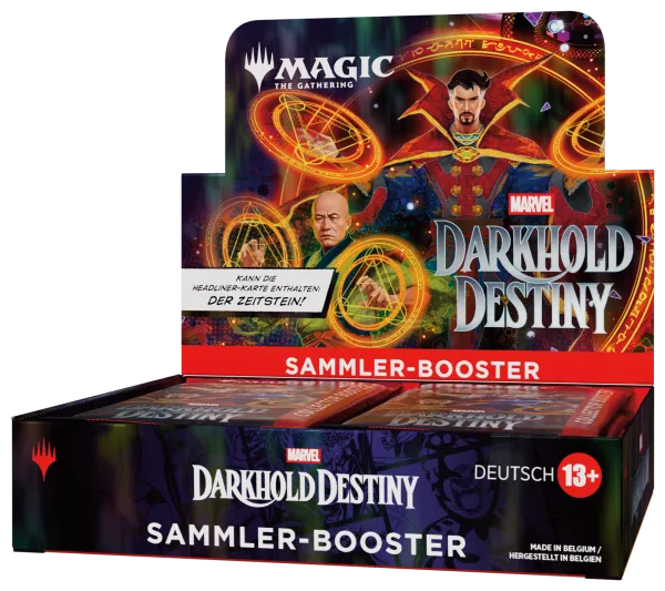 Preorder - Marvel: Darkhold Destiny Collector Booster Display (12 Boosters) - EN TCG