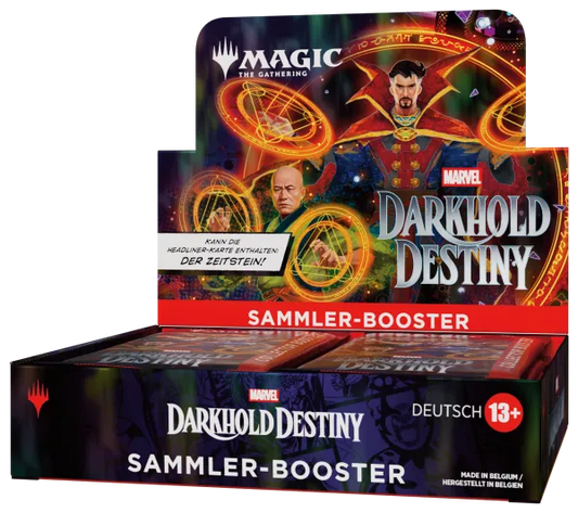 Preorder - Marvel: Darkhold Destiny Collector Booster Display (12 Boosters) - EN TCG