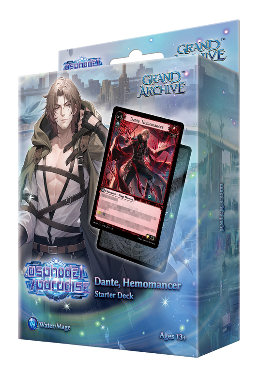 Preorder - Grand Archive TCG - .asphodel/paradise: Starter Deck: Dante, Hemomancer - EN