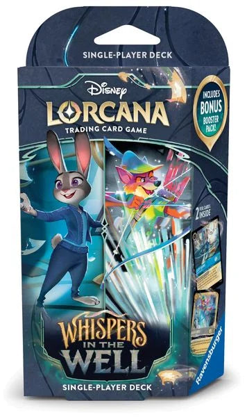 Preorder - Disney Lorcana: Set 10 - Whispers in the Well - Starter Deck EN - Judy & Robin Deck
