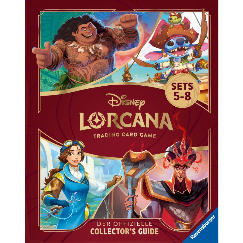 Preorder - Disney Lorcana - Der offifzielle Collector's Guide: Sets 5-8 - DE