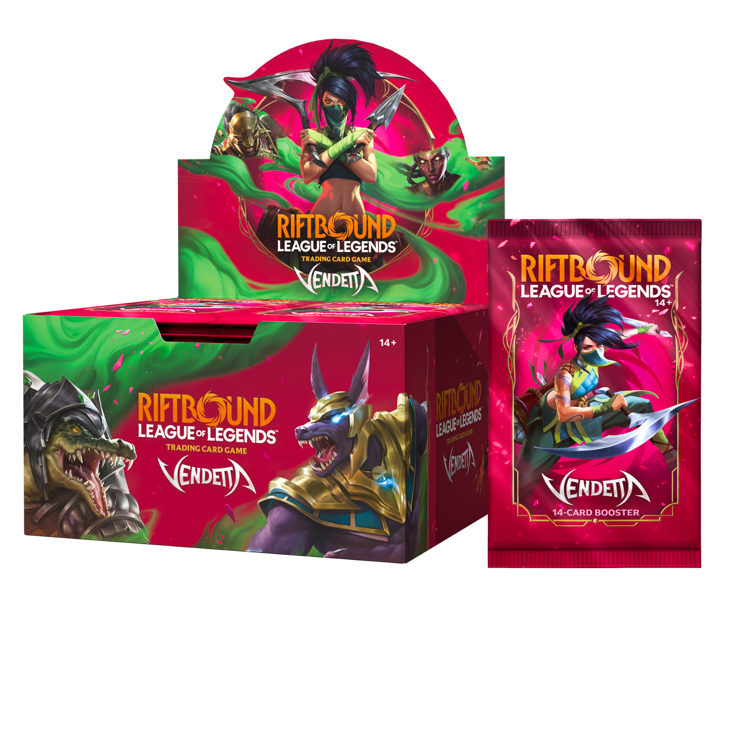 Preorder - Riftbound: League of Legends TCG - Vendetta Booster Display (24 Boosters) - EN