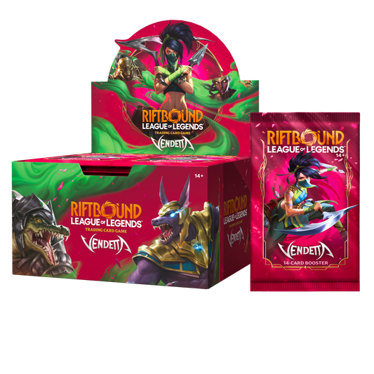 Preorder - Riftbound: League of Legends TCG - Vendetta Booster Display (24 Boosters) - EN