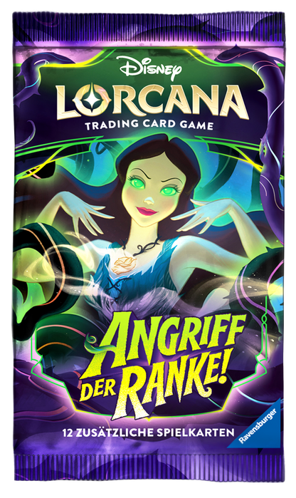 Preorder - Disney Lorcana TCG - Angriff der Ranke! Booster Display (24 boosters) - DE