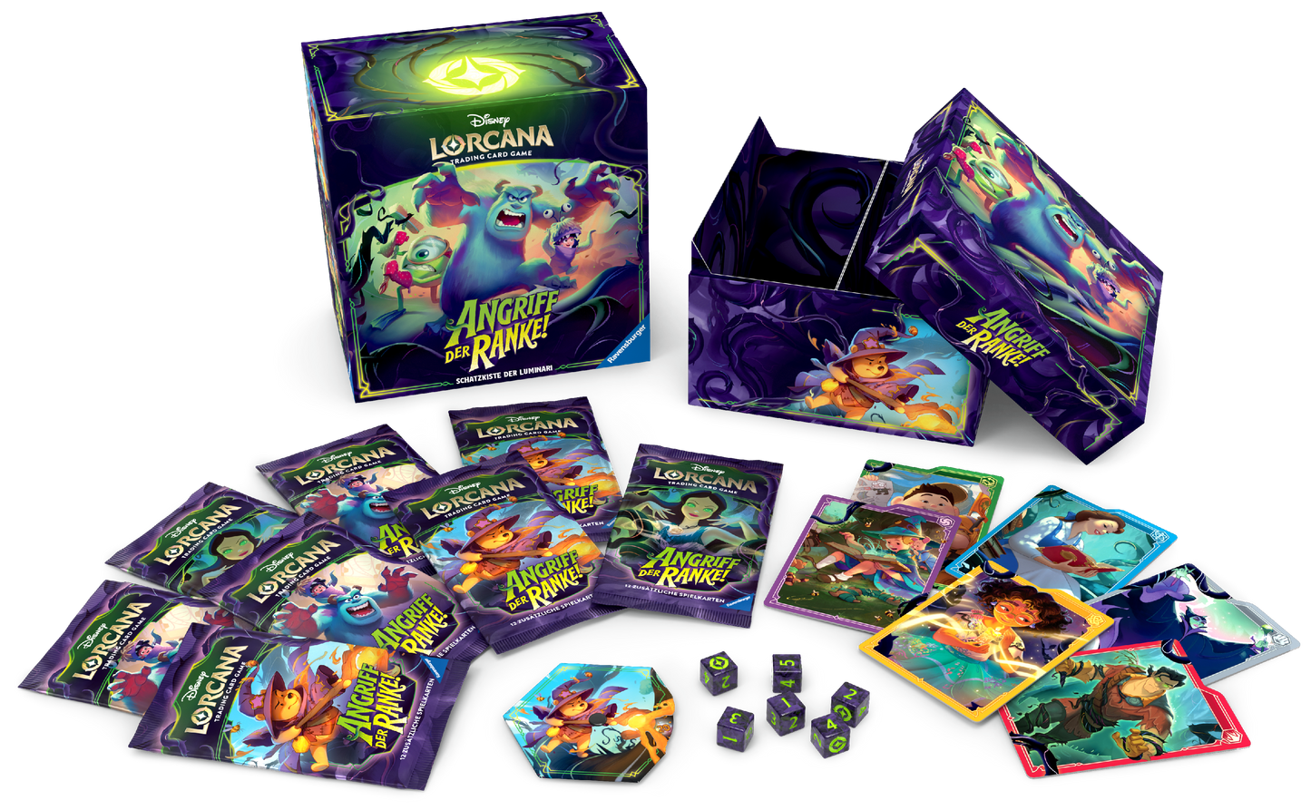 Preorder - Disney Lorcana TCG -  Angriff der Ranke! Schatzkiste der Luminari - DE